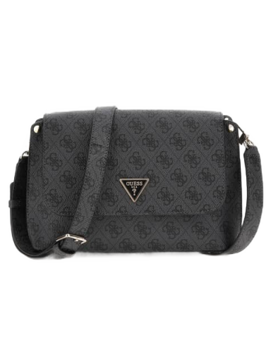 Handväska GUESS Meridian 4G Logo Crossbody Svart | HWSG8778200