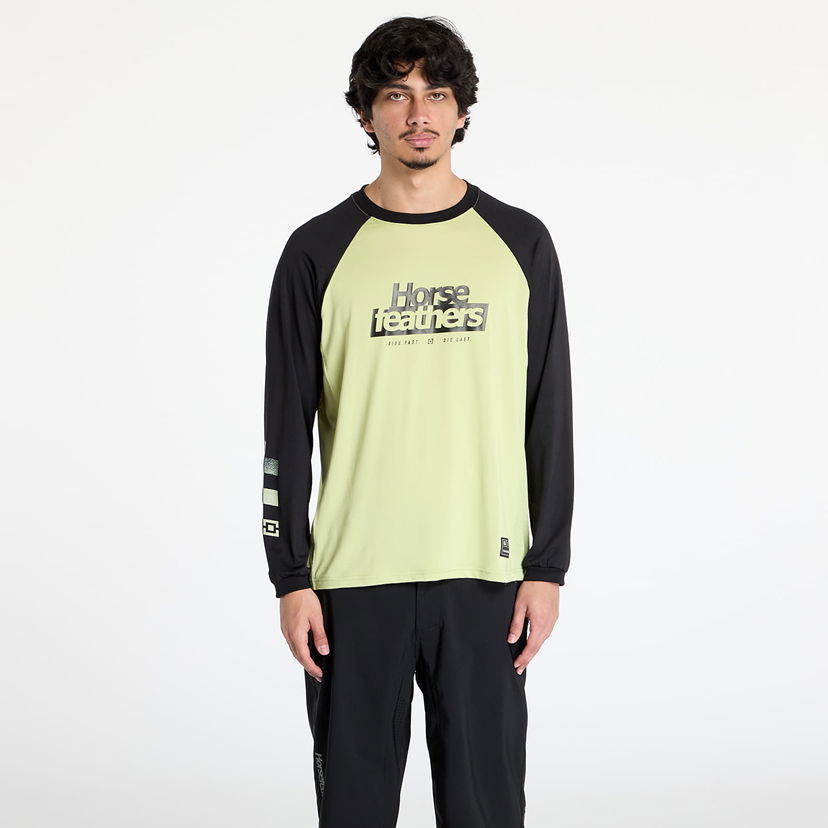 T-shirt Horsefeathers Horsefeathers Spike Long Sleeve Bike Jersey Gul | TM065B