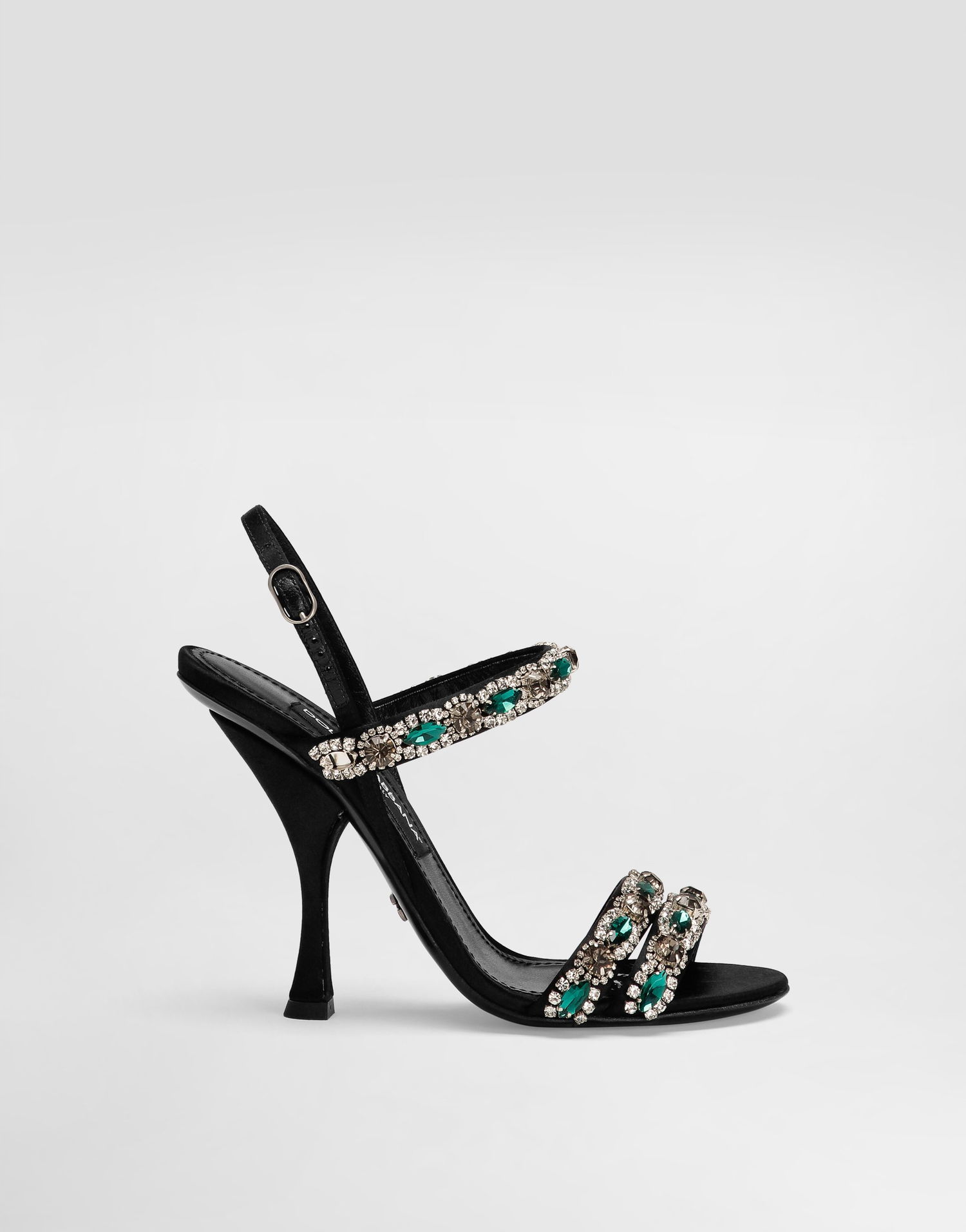 Tillbehör Dolce & Gabbana Dolce & Gabbana Embroidered Slingback Heels Svart | CR1931AX14080999, 0