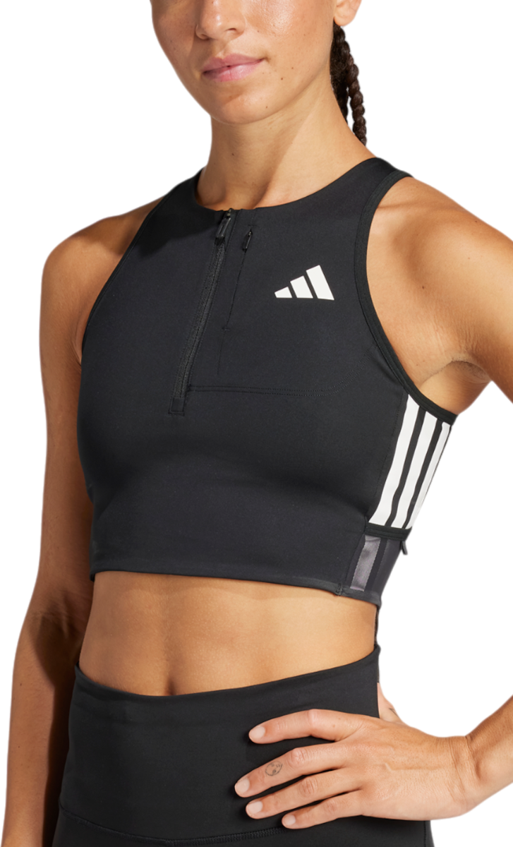 Linne adidas Performance Adizero Crop Top Svart | jn7162