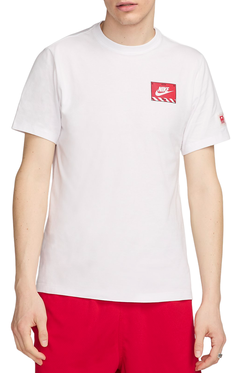 T-shirt Nike Sportswear Tee Mech Air Figure Vit | hj5472-100