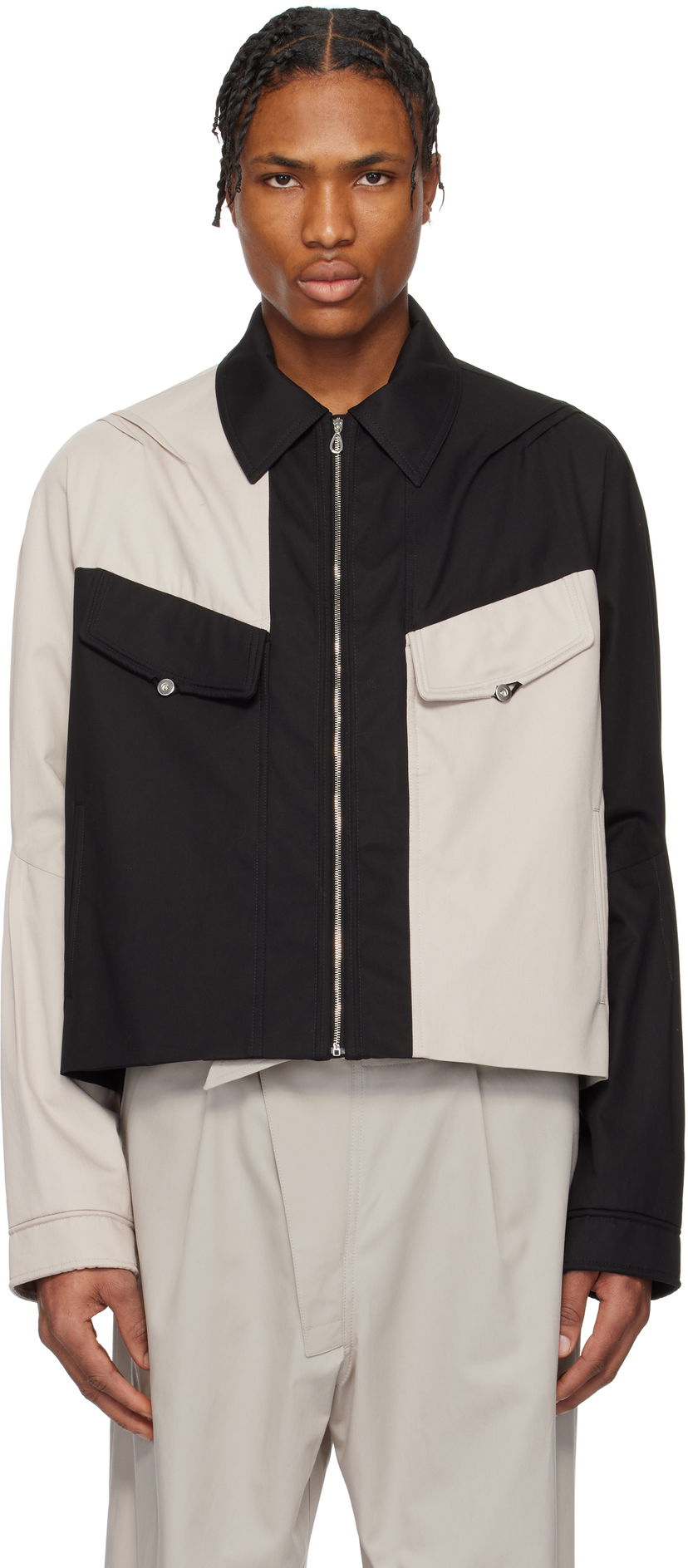 Jacka KIKO KOSTADINOV Kiko Kostadinov Alec K-Dart Zip-Up Jacket Flerfärgad | KKSS25J07-50