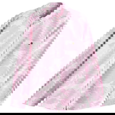 Skjorta BAPE Bathing Ape Camo Button Down Shirt Rosa | 001SHK801003M-PNK, 0