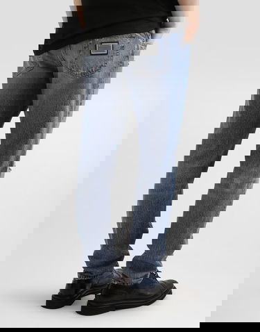 Jeans Dolce & Gabbana Dolce & Gabbana Regular Fit Distressed Jeans 44 Blå | GYJCCDG8NH5S9001, 1