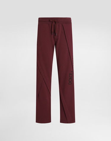 Träningsbyxor Dolce & Gabbana Dolce & Gabbana Stretch Jersey Jogging Pants Bourgogne | GP10ZTG7O2LF0130, 0