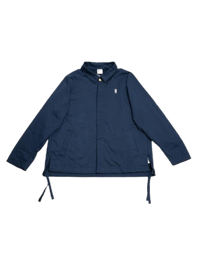 Jacka Nike NBA TEAM31 Courtside Coach Jacket Mörkblå | DB1232-419