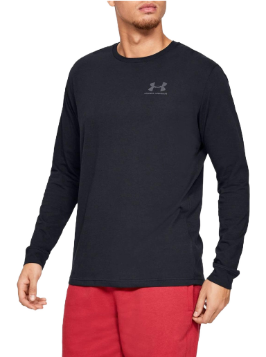 T-shirt Under Armour Sportstyle Left Chest T-Shirt Svart | 1329585-001