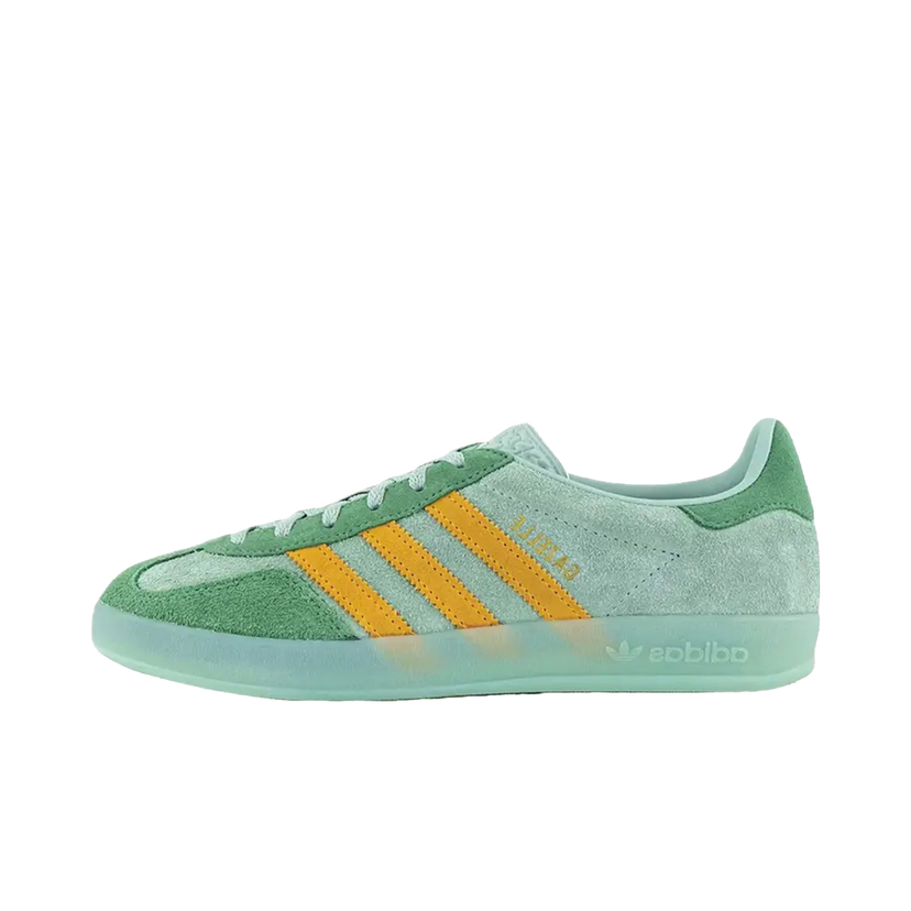 Sneakers och skor adidas Originals Gazelle Indoor Hazy Green Yellow Grön | IG6783