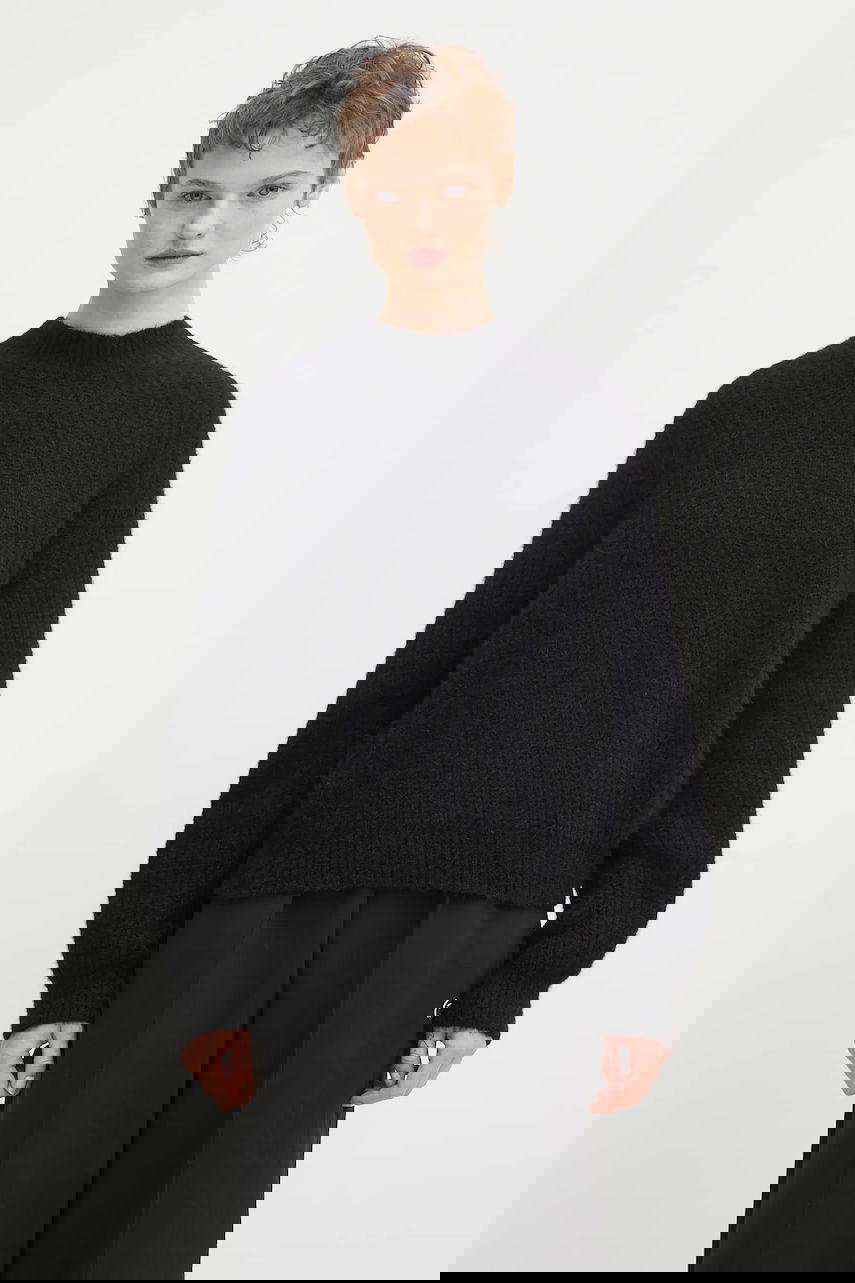 Sweater A.P.C. A.P.C. Pull Emilia Knit Sweater Svart | WPABE.F23449, 0