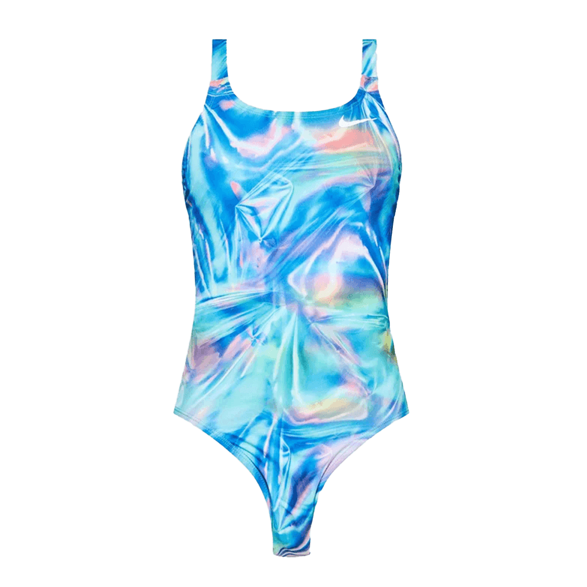 Badkläder Nike Fastback Iridescent Swirl One Piece Swimsuit Flerfärgad | NESSC010-969, 0