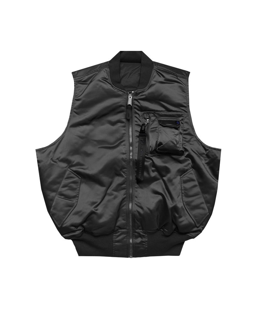 Väst Alpha Industries Alpha Industries MA-1 Base Vest Svart | 758102-03