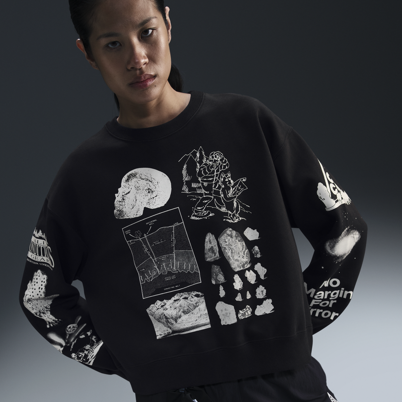 Sweatshirt Nike ACG Therma-FIT Repel Crewneck Sweatshirt Svart | FV7329-010