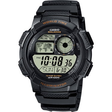 Klocka CASIO Collection Svart | AE-1000W-1AVEF, 1