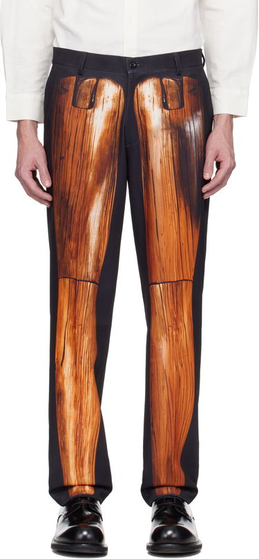 Byxor KidSuper KidSuper Mannequin Figure Suit Trousers Svart | SS25-SUB-10, 0