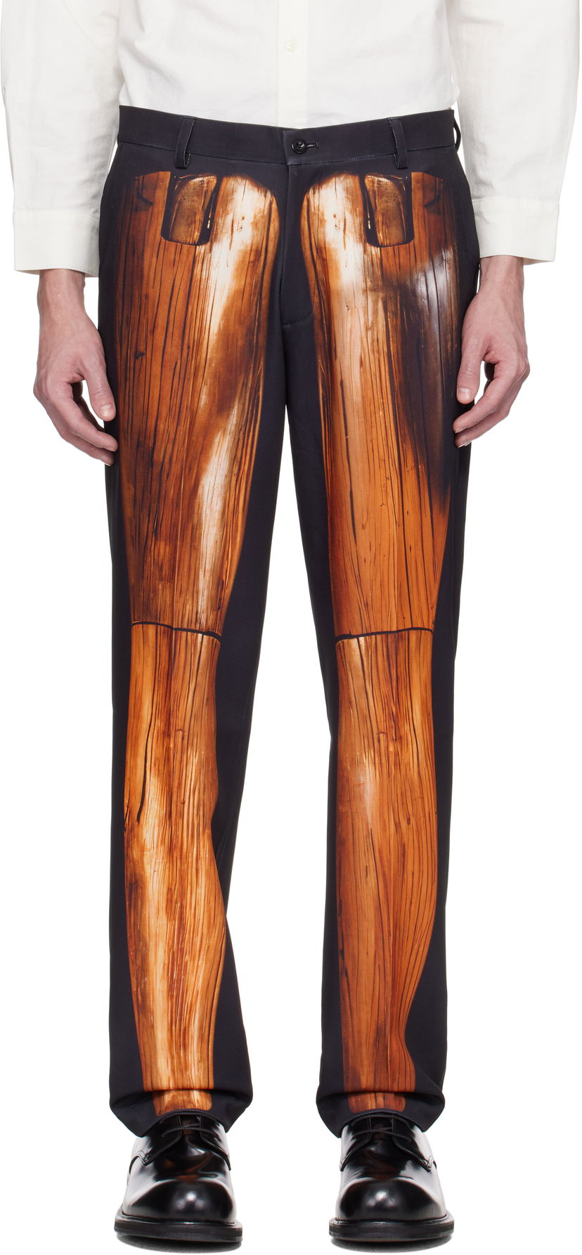 Byxor KidSuper KidSuper Mannequin Figure Suit Trousers Svart | SS25-SUB-10