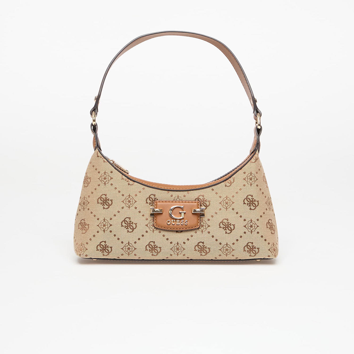 Axelväska GUESS Guess Neda Top Zip Shoulder Bag Beige | HWJP9654170-LTL, 0