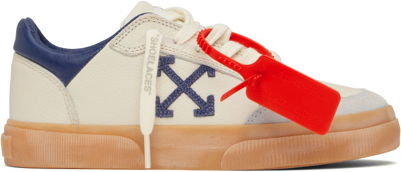 Byxor Off-White Off-White Vulcanized Vintage Vit | OWIA288S25LEA0024045