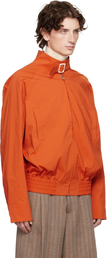 Bomberjacka JW Anderson JW Anderson Buckled Collar Harrington Jacket Orange | JK0393-PG1838, 1