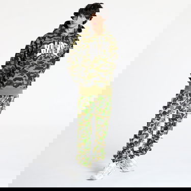 Sweatshirt BAPE Camo Pullover Hoodie Grön | 001PPK801008M GRN, 4