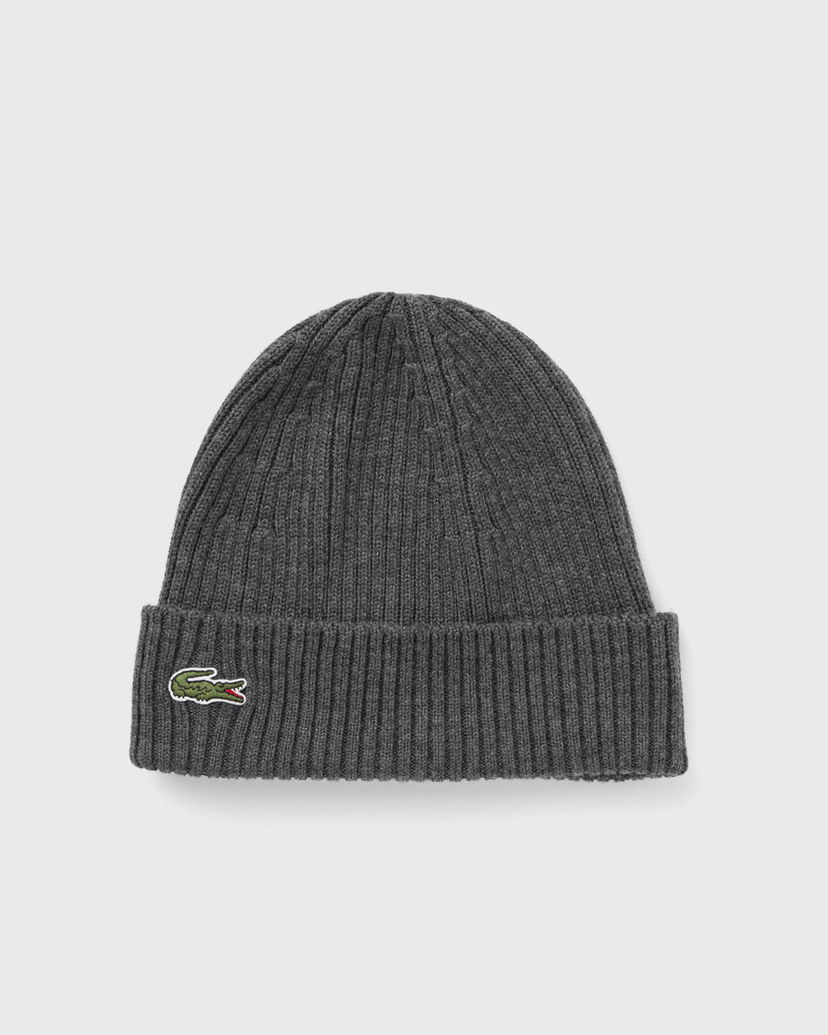 Mössa Lacoste Lacoste Knitted Beanie Grå | RB0001-050