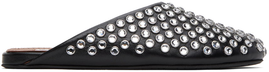 Tillbehör Alaïa ALAÏA Crystal-Cut Mules Svart | AA3M081CK116, 0