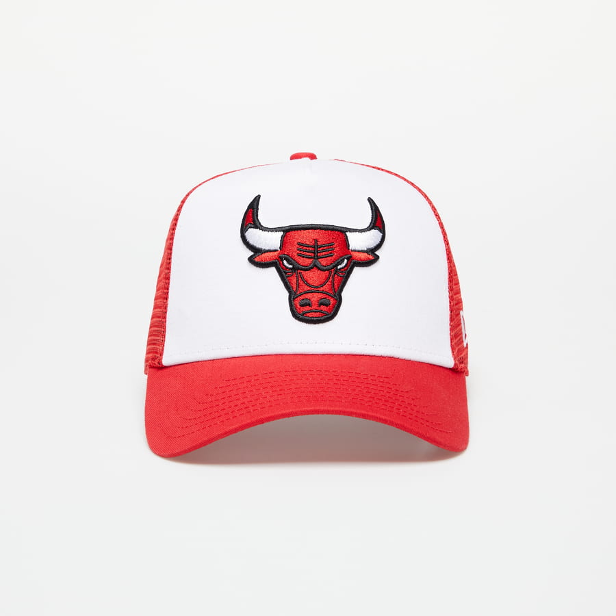 Keps New Era Chicago Bulls Team Colour A-Frame Trucker Cap Röd | 60348855, 0