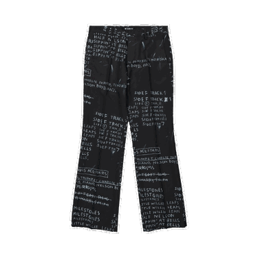 Byxor MISBHV Basquiat Edition Discography Flared Trousers Svart | 122U760B, 0