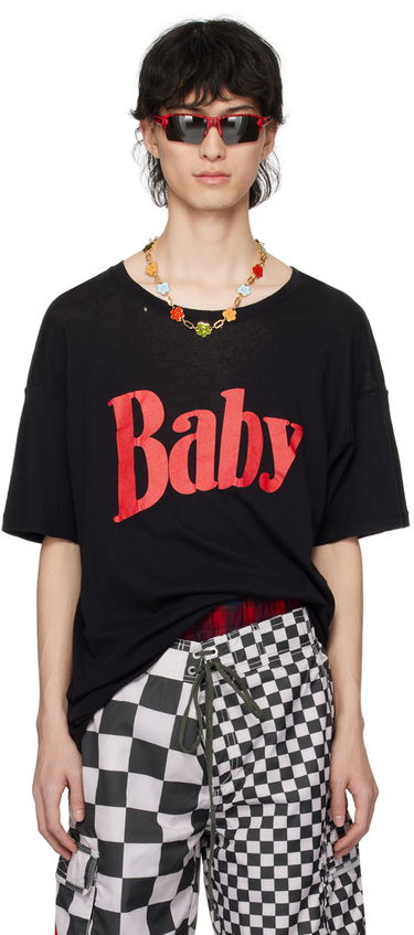 T-shirt ERL ERL 'Baby' Print T-Shirt Svart | ERL08T016, 0