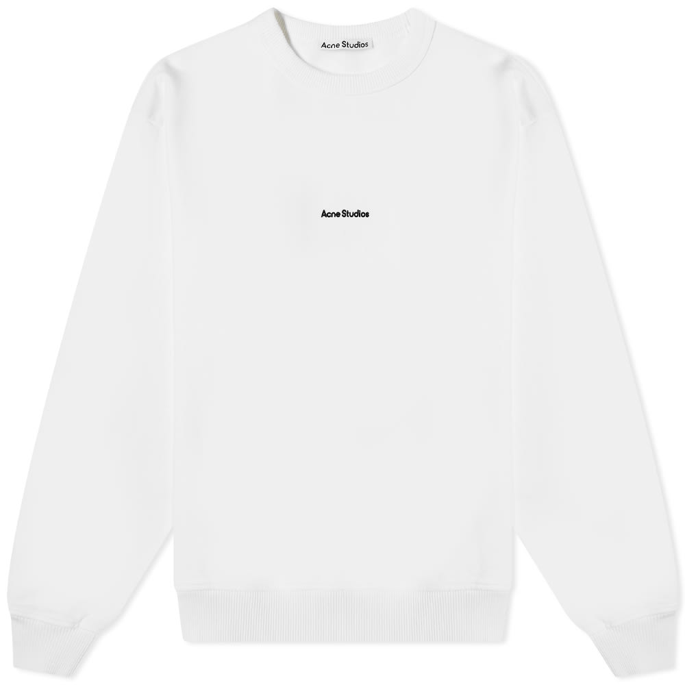 Sweater Acne Studios Fierre Stamp Crew Optic Vit | AI0067-183, 0