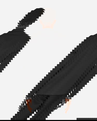 Jacka Off-White Embroidered Wool Strap Blazer Black Svart | OMEN063F23FAB001 1010, 3