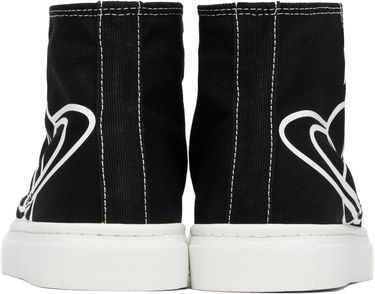 Kläder Vivienne Westwood Vivienne Westwood High-Top Plimsoll Svart | 75010001M-W015B-, 4