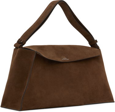 Handväska Studio Nicholson Studio Nicholson Suede Shoulder Bag Brun | SHIBORU SN - 742, 1