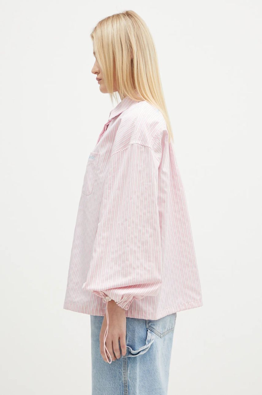 Skjorta Fiorucci Striped Balloon Sleeve Shirt Rosa | W01FPTLO170CO01PN03, 1
