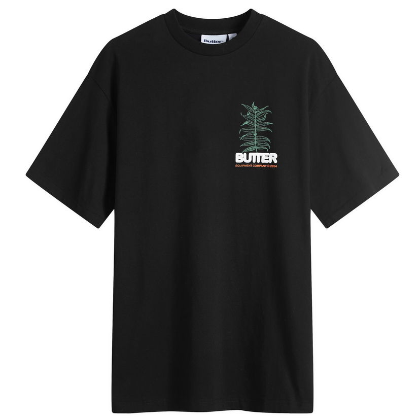 T-shirt Butter Goods Black Earth Graphic T-Shirt Svart | BGQ4240007-BLK