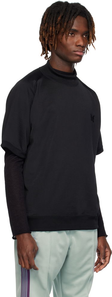 Sweater Needles Needles Mock Neck T-Shirt Brun | QV339, 4