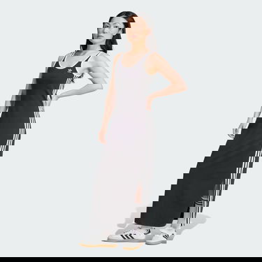 Klä adidas Performance 3-Stripes Tank Maxi Dress Svart | JD4619, 0