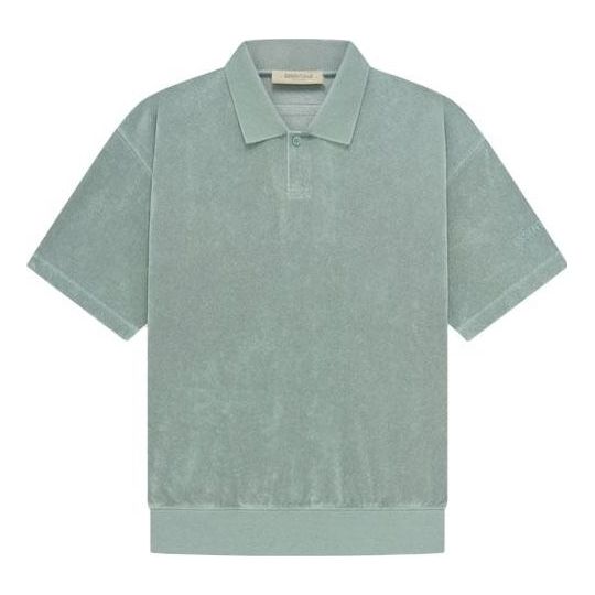 Polotröja Fear of God Essentials Terry Polo Grön | 125BT224051F