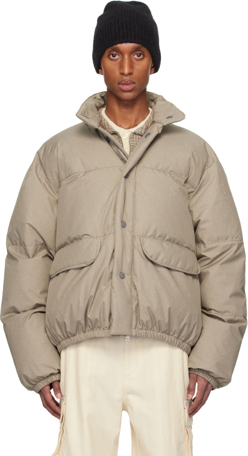 Pufferjacka OUR LEGACY Inhale Puffa Jacket Beige | M4241DB