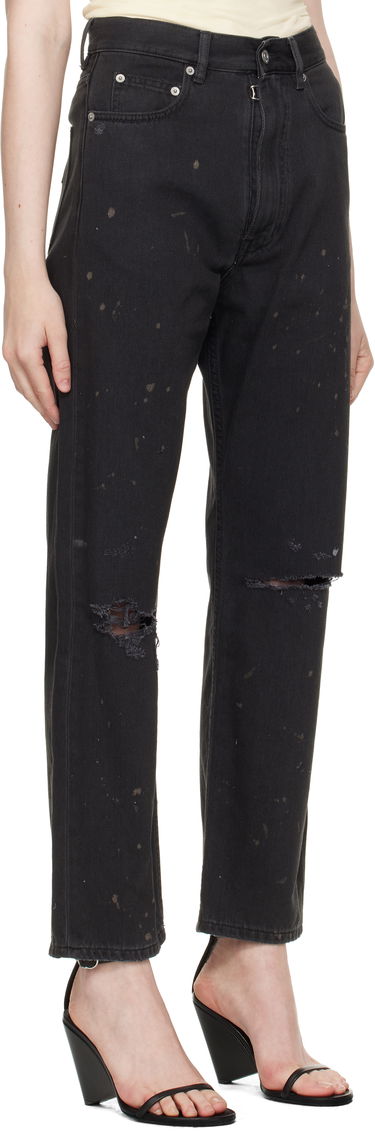 Jeans Maison Margiela MM6 Maison Margiela 5 Pockets Jeans Svart | SH2LA0016 M30011, 1