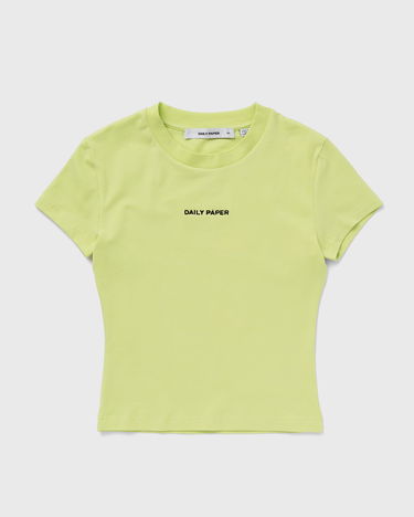 T-shirt DAILY PAPER LOGOTYPE CROPPED SS TEE Gul | 2413056, 0