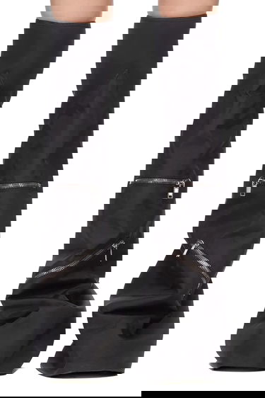 Sneakers och skor Rick Owens Rick Owens DRKSHDW Cargo Fetish Flat Heel Boots Svart | DS02E7816.NCV, 2