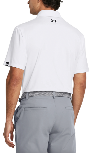 Polotröja Under Armour T2G Performance Polo Vit | 1383255-100, 2