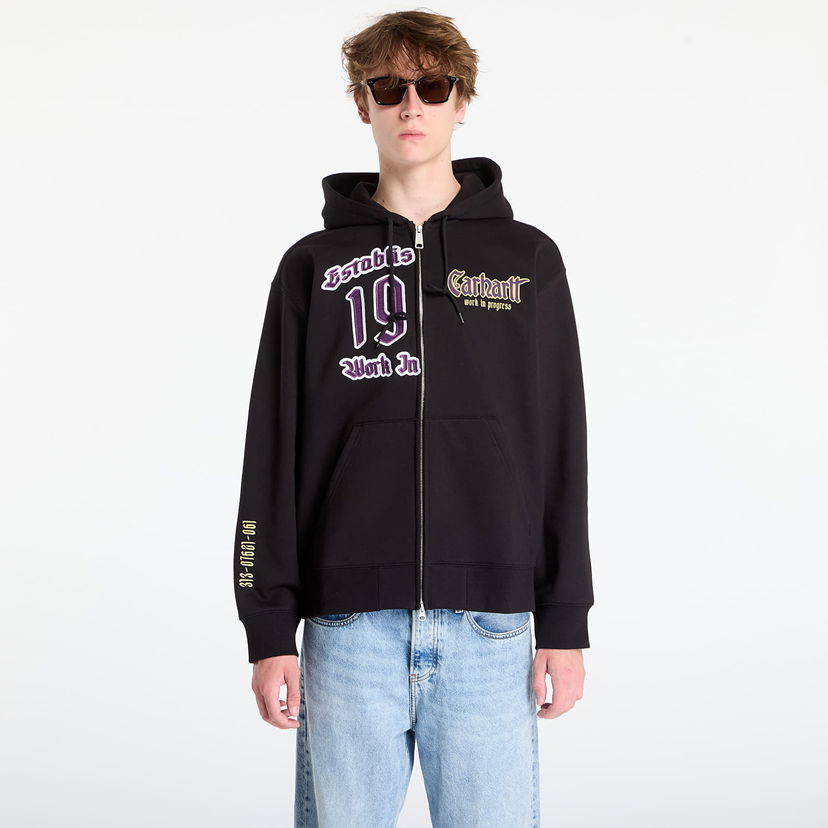 Sweatshirt Carhartt WIP Sweatshirt Hooded Dual Sweat Jacket UNISEX Svart | I035611.89XX