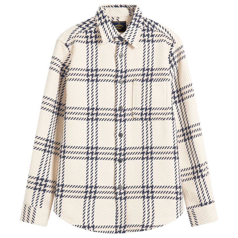Skjorta Portuguese Flannel Upper Overshirt Beige | AW25077-ECR