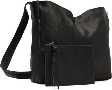 Axelväska Ann Demeulemeester Ann Demeulemeester Runa Medium Soft Shoulder Bag Svart | B0012628-LT137-099, 1