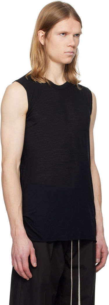 Linne Rick Owens Rick Owens Hollywood Basic SL Tank Top Svart | RU01E5151 UC, 1