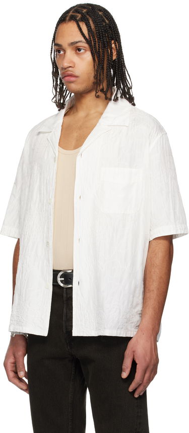 Skjorta OUR LEGACY Our Legacy Heusen Short Sleeve Shirt Vit | M2252HWF, 3