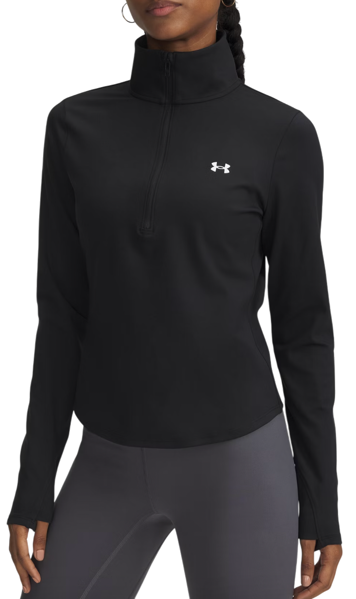 Sweatshirt Under Armour Motion 1/2 Zip Top Svart | 6001618-001