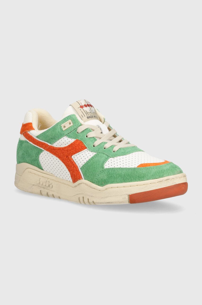 Sneakers och skor Diadora B.560 Used RR Italia Grön | 201.180481.30095, 0