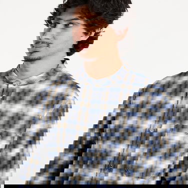 Skjorta A.P.C. A.P.C. Chemise Thomas Plaid Button-Down Shirt Blå | COHKJ-H12635 IAA, 1